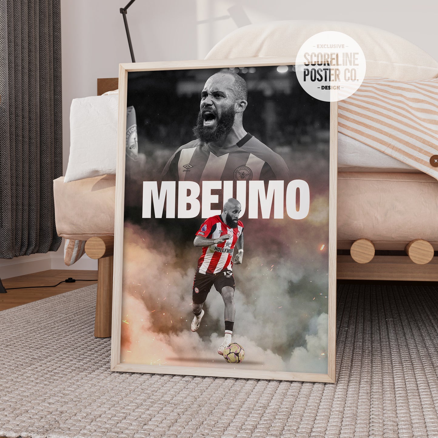 Bryan Mbeumo Poster