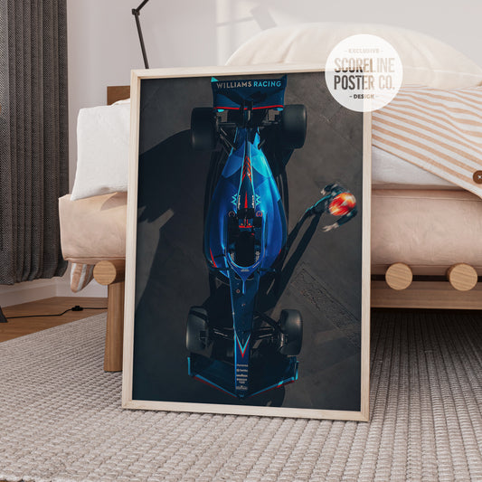 Williams Racing F1 Poster