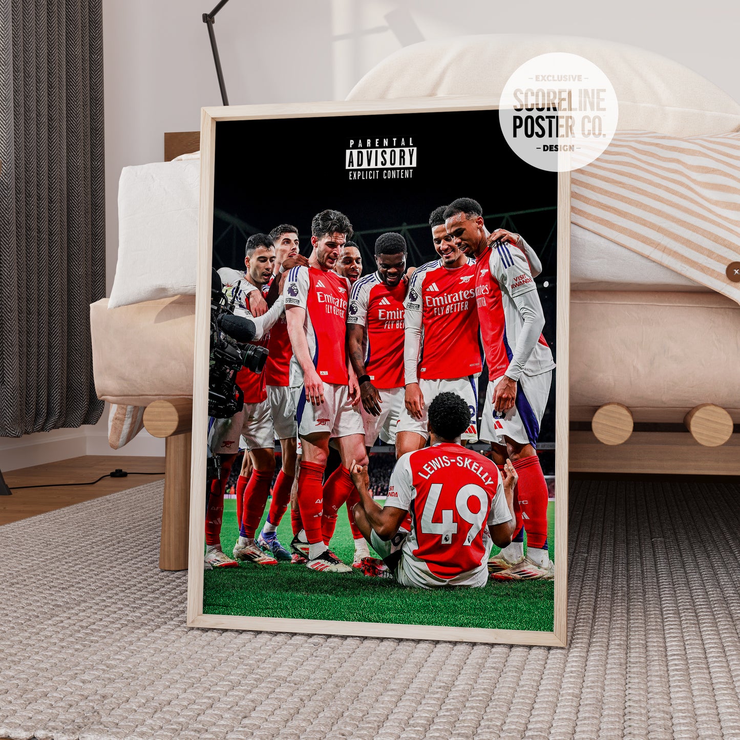 Arsenal 'Stay Humble' Poster