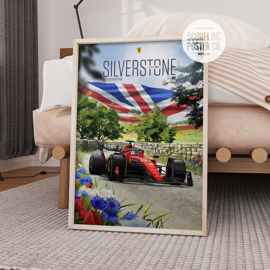 Silverstone Grand Prix 2023 F1 Poster