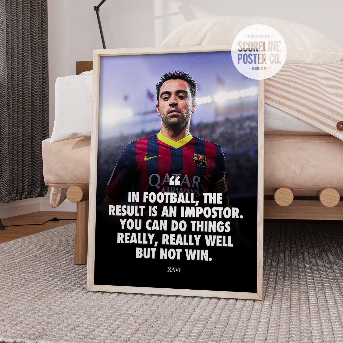 Xavi 'Quote' Poster