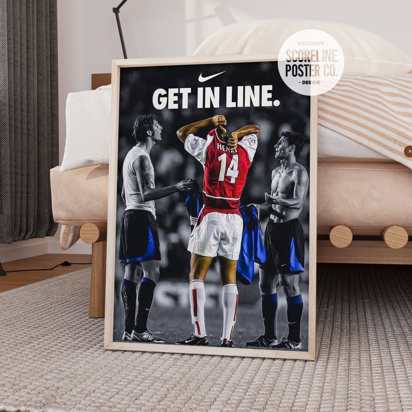 Thierry Henry 'Get In Line' Poster