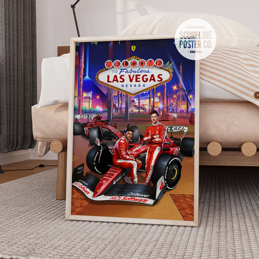 Las Vegas Grand Prix 2023 F1 Poster