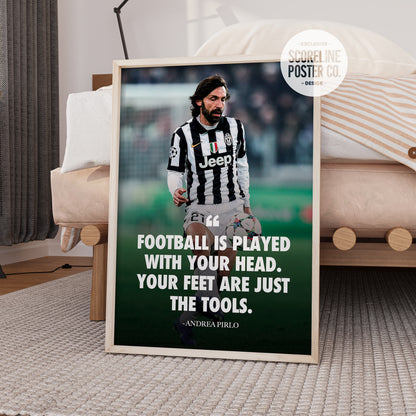 Andrea Pirlo 'Quote' Poster