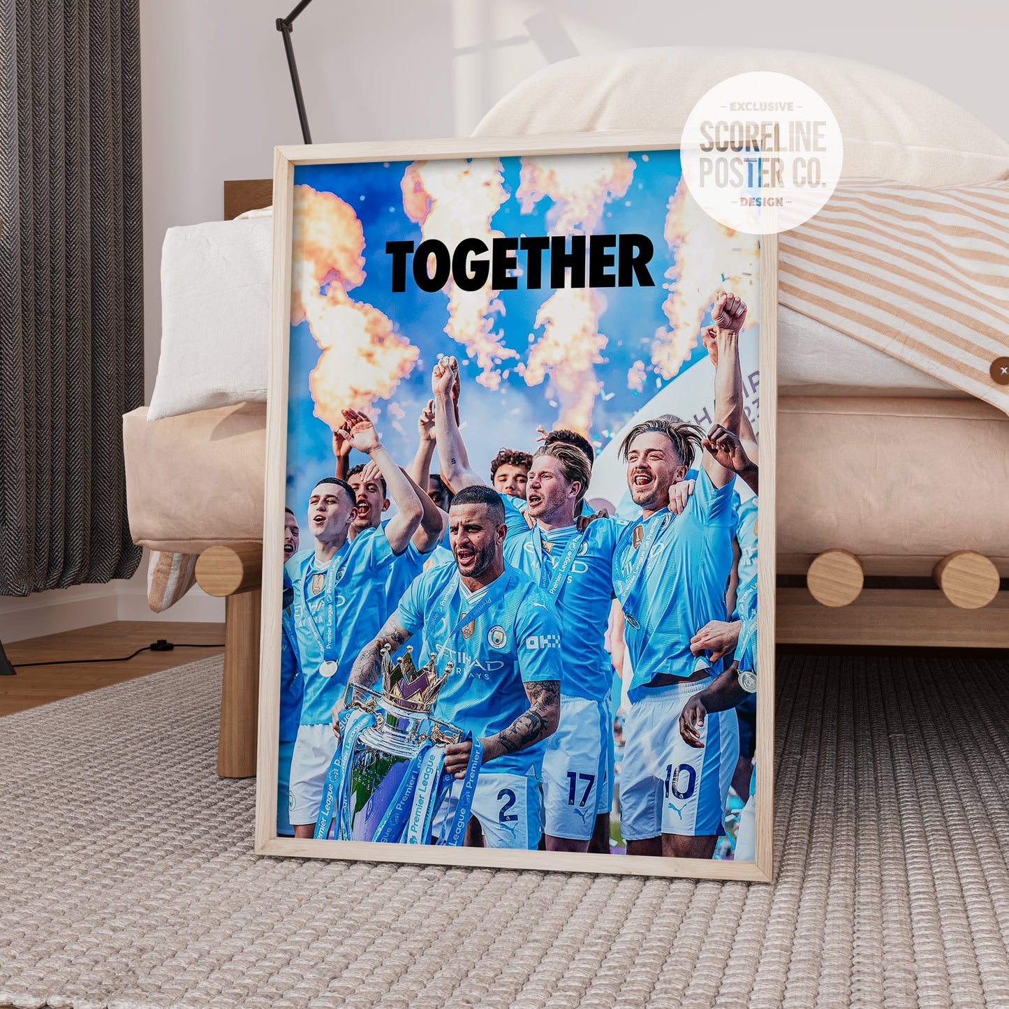 Manchester City 'Together' Poster