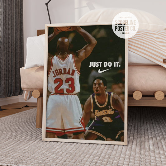 Michael Jordan x Kobe Bryant 'Mamba' Poster