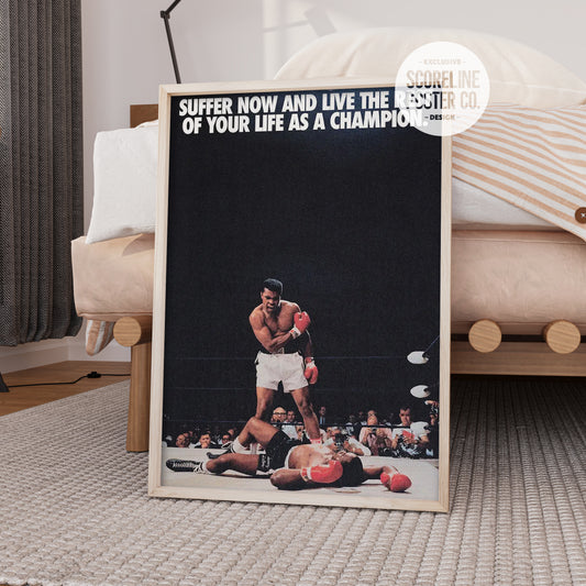 Muhammad Ali 'Suffer' Poster