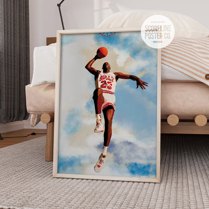 Michael Jordan 'Fly' Poster