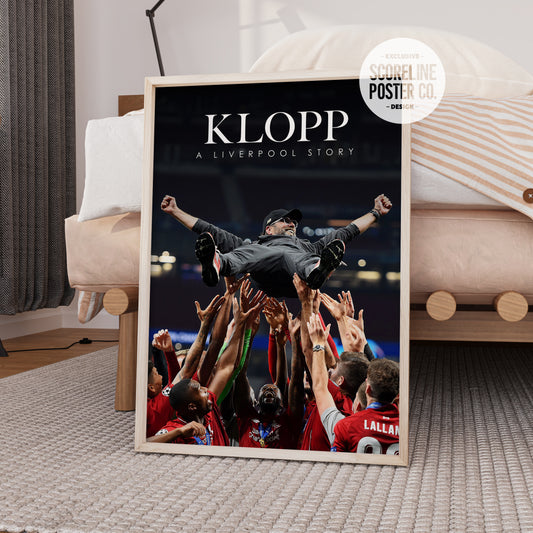 Klopp 'Liverpool Story' Poster