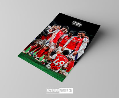 Arsenal 'Stay Humble' Poster