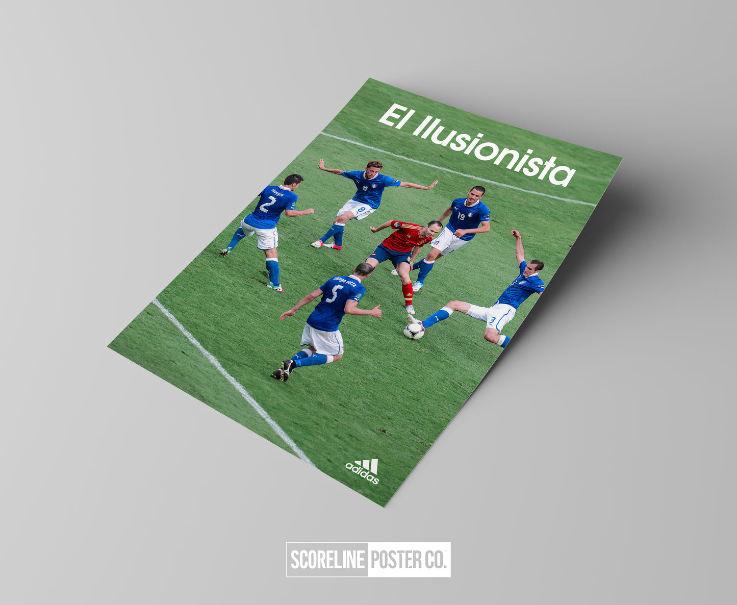 Andres Iniesta 'El Illusionista' Poster