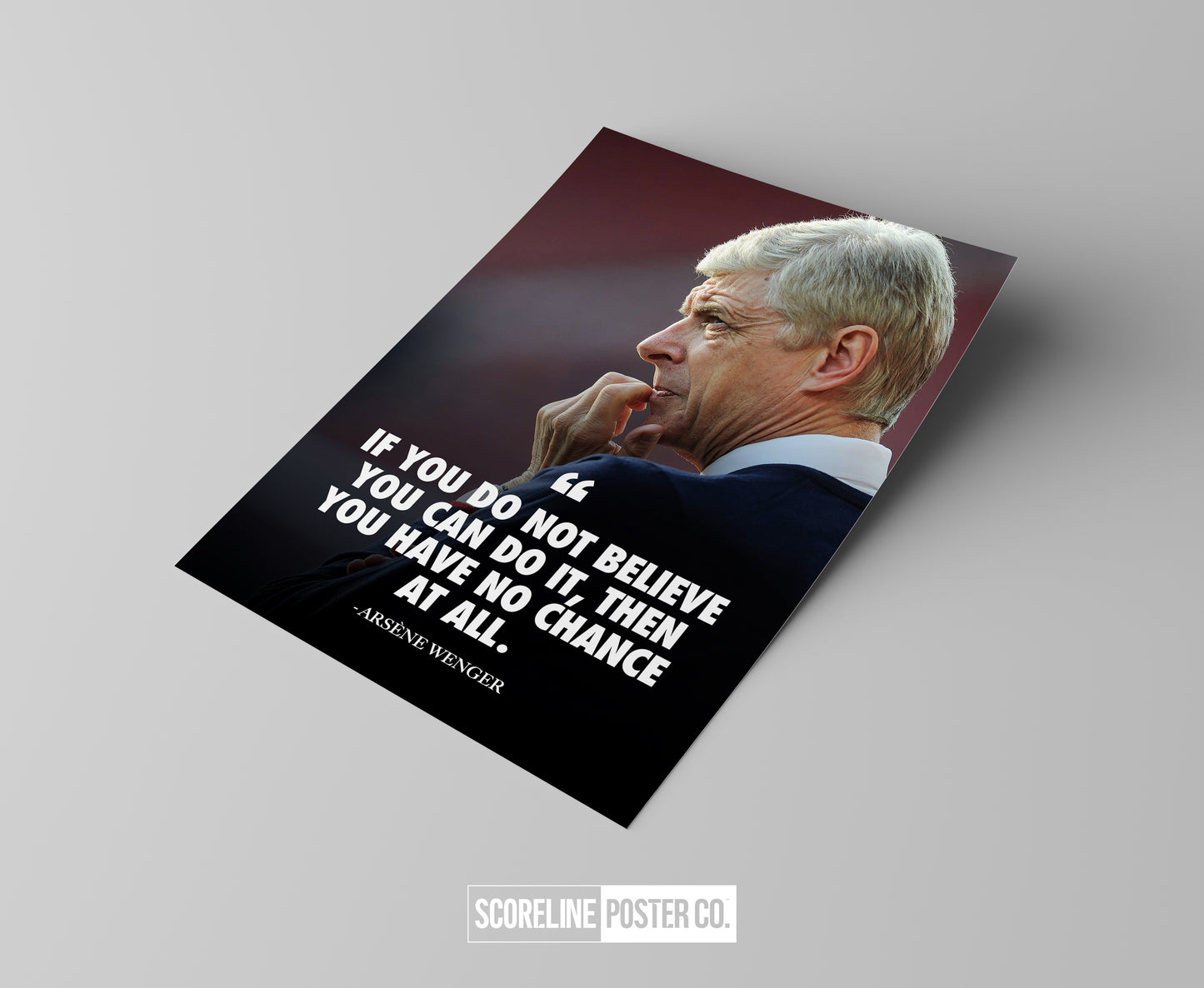 Arsene Wenger 'Quote' Poster