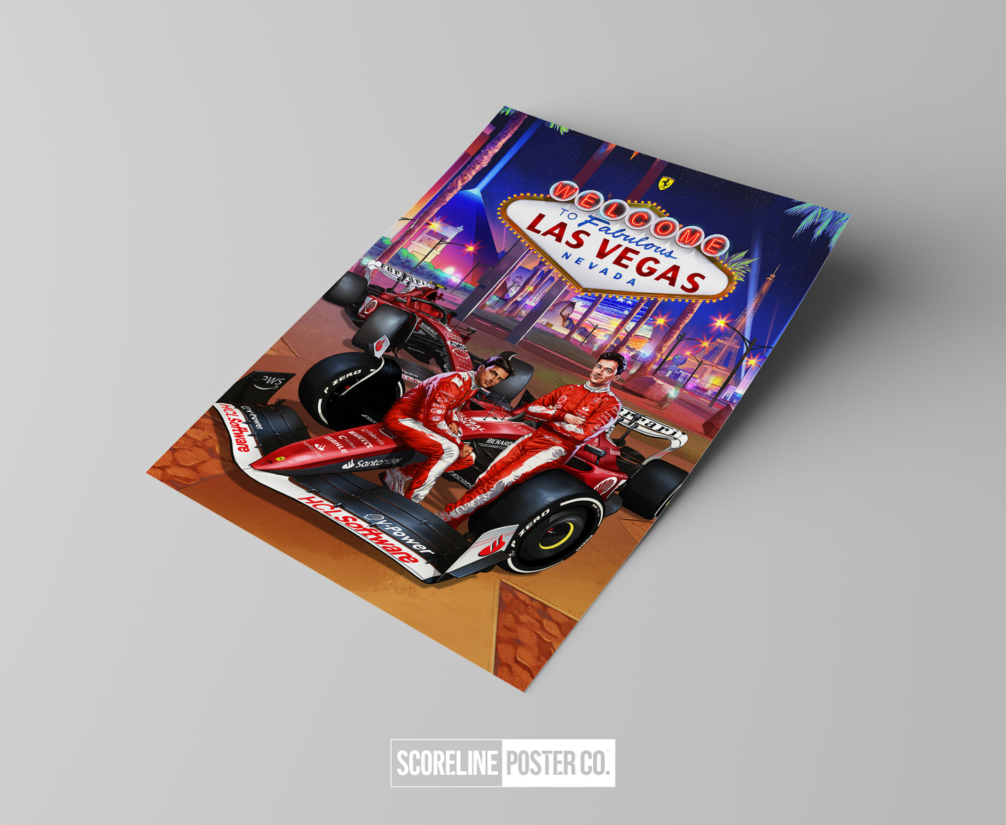 Las Vegas Grand Prix 2023 F1 Poster