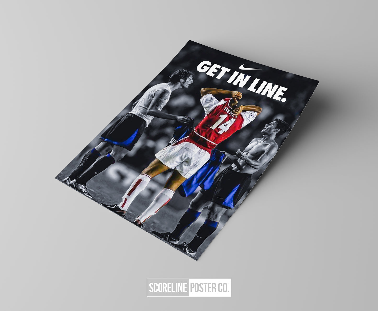 Thierry Henry 'Get In Line' Poster