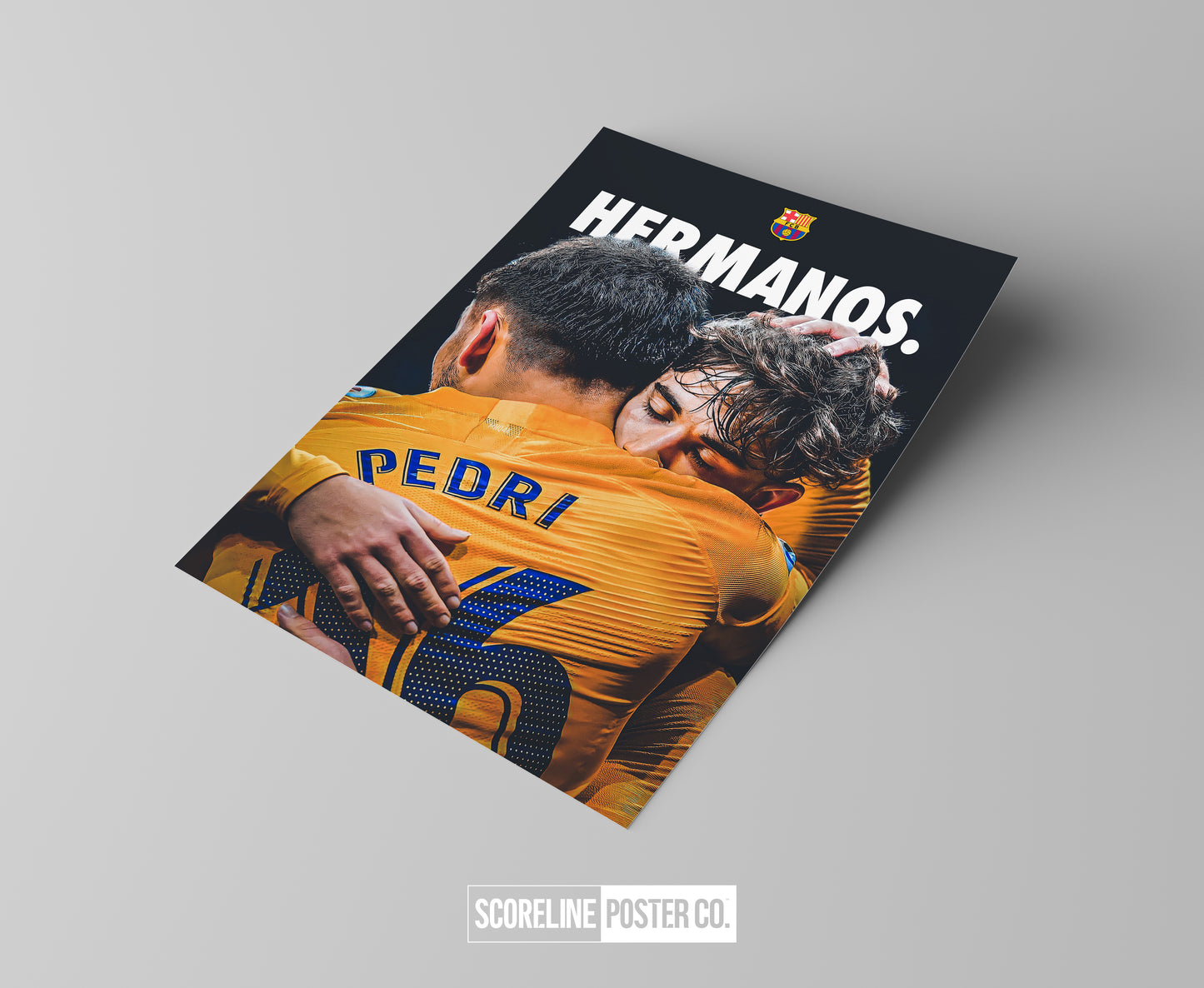 Pedri 'Hermanos' Poster