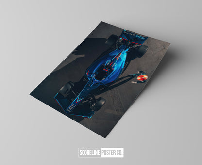 Williams Racing F1 Poster