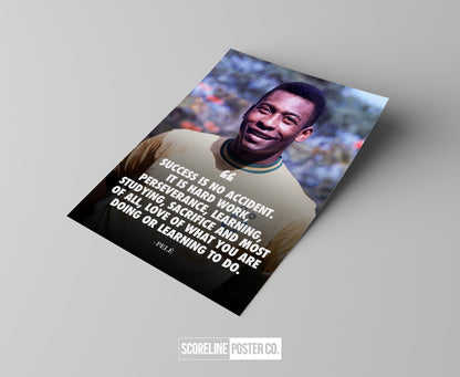 Pele 'Quote' Poster