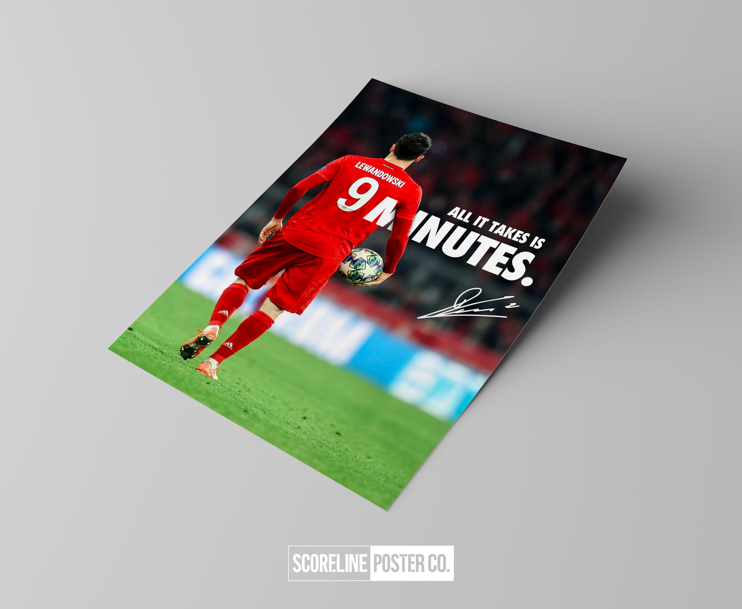 Robert Lewandowski '9 Minutes' Poster