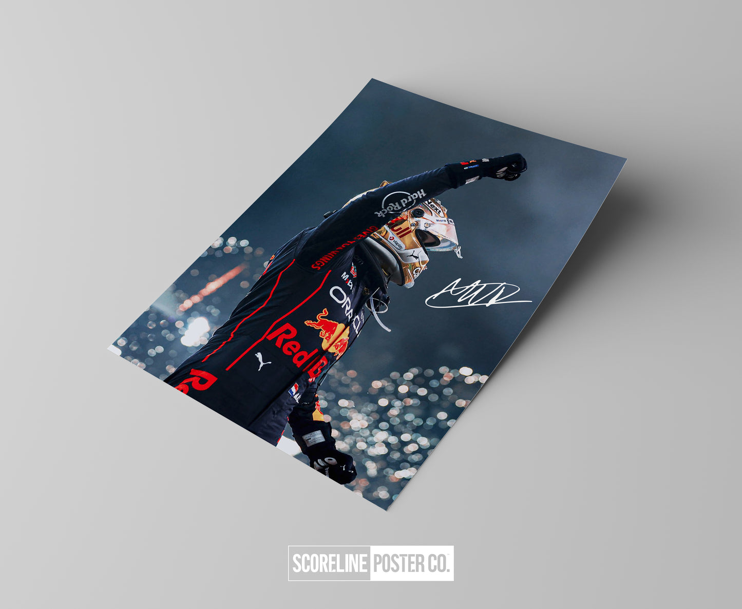 Max Verstappen Red Bull F1 Poster