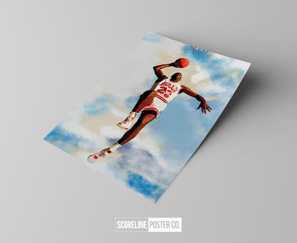 Michael Jordan 'Fly' Poster