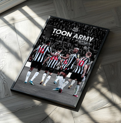 Newcastle United 'Toon Army' Poster