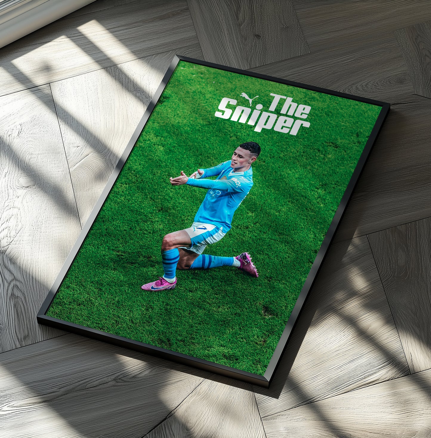 Phil Foden 'Sniper' Poster