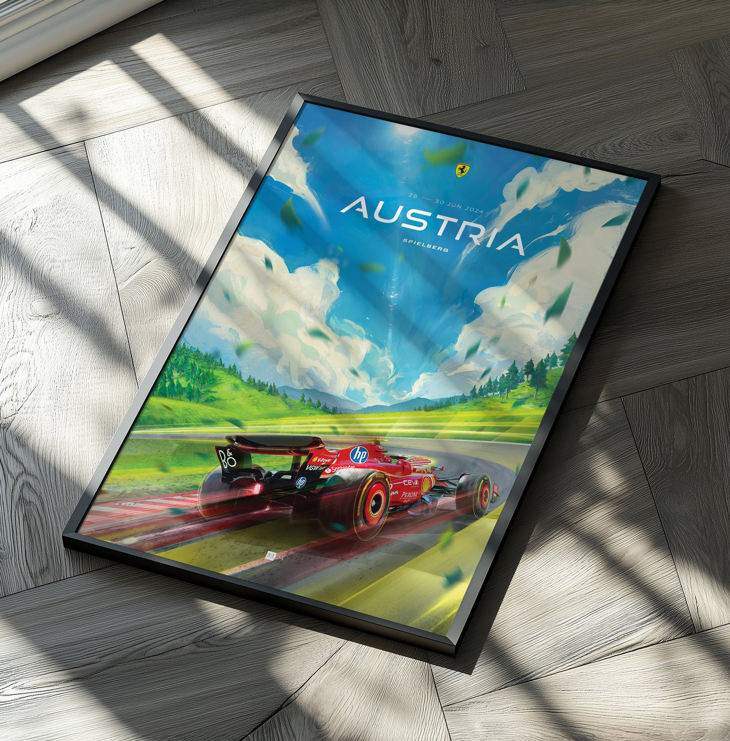 Austrian Grand Prix 2024 F1 Poster