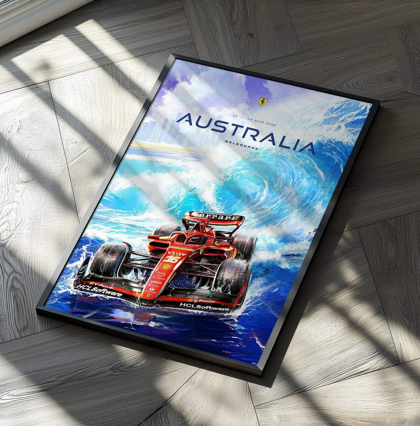 Australia Grand Prix 2024 F1 Poster