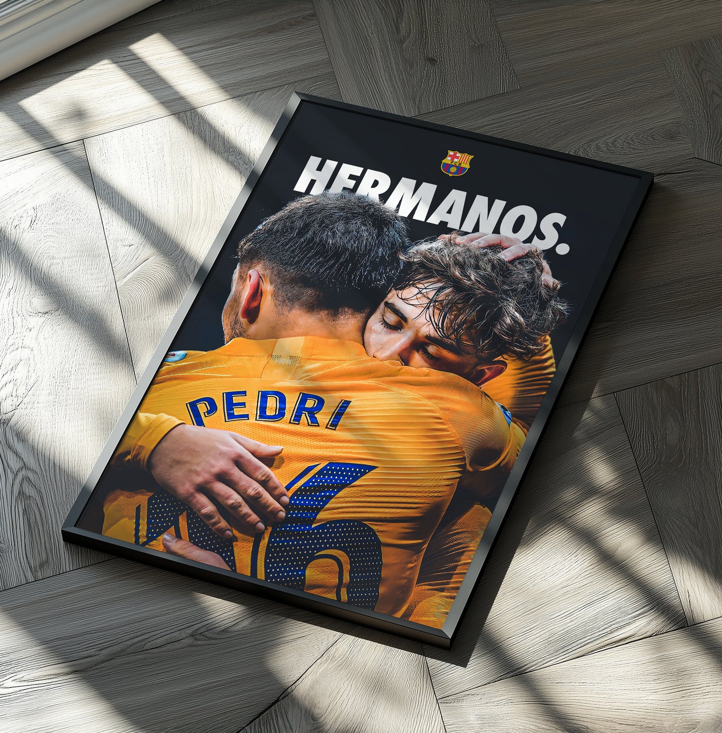 Pedri 'Hermanos' Poster