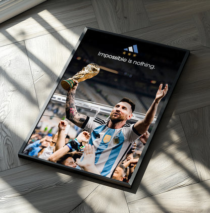 Lionel Messi 'Impossible' Poster