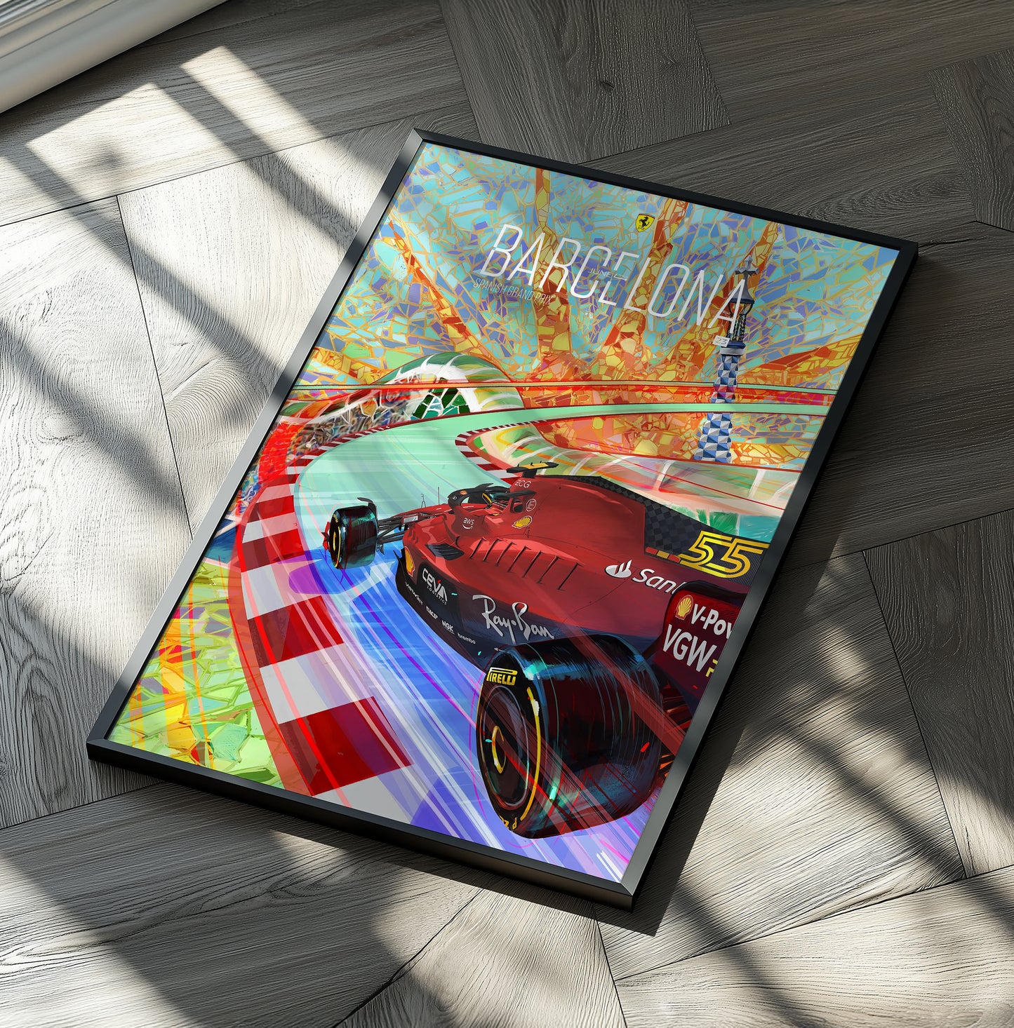 Barcelona Grand Prix 2023 F1 Poster