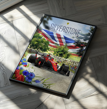 Silverstone Grand Prix 2023 F1 Poster