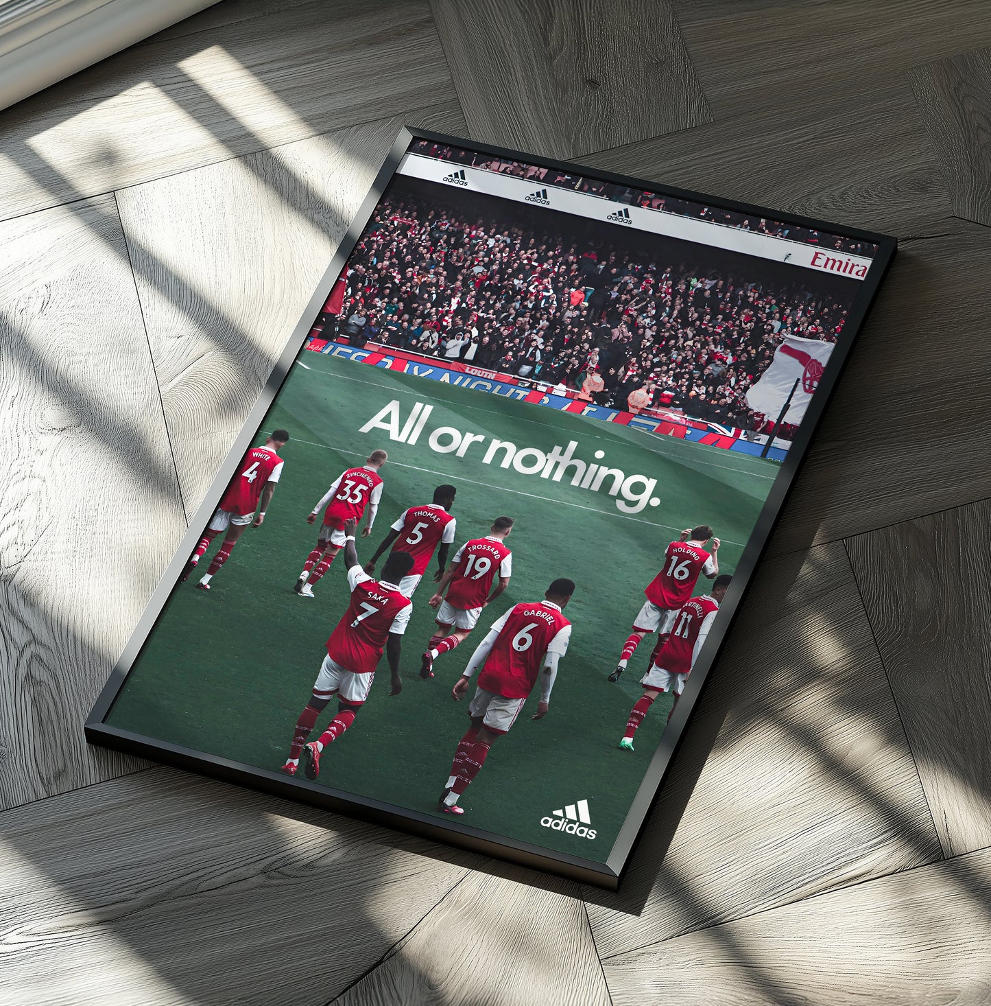 Arsenal 'All Or Nothing' Poster