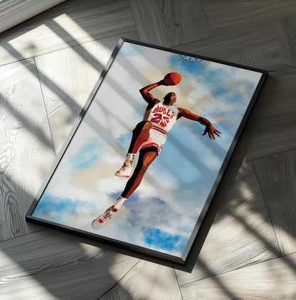 Michael Jordan 'Fly' Poster