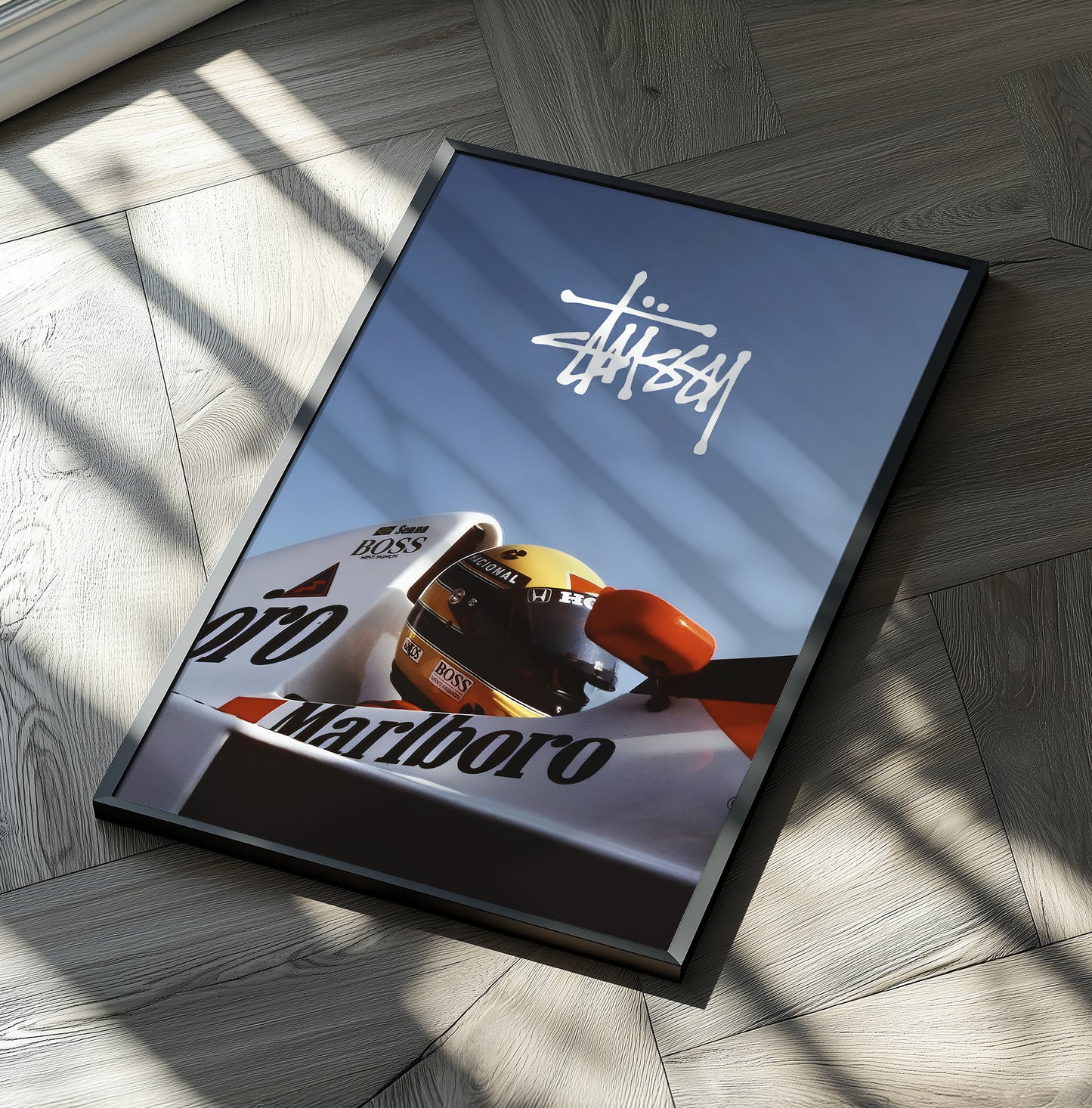 Stussy x Honda F1 Poster