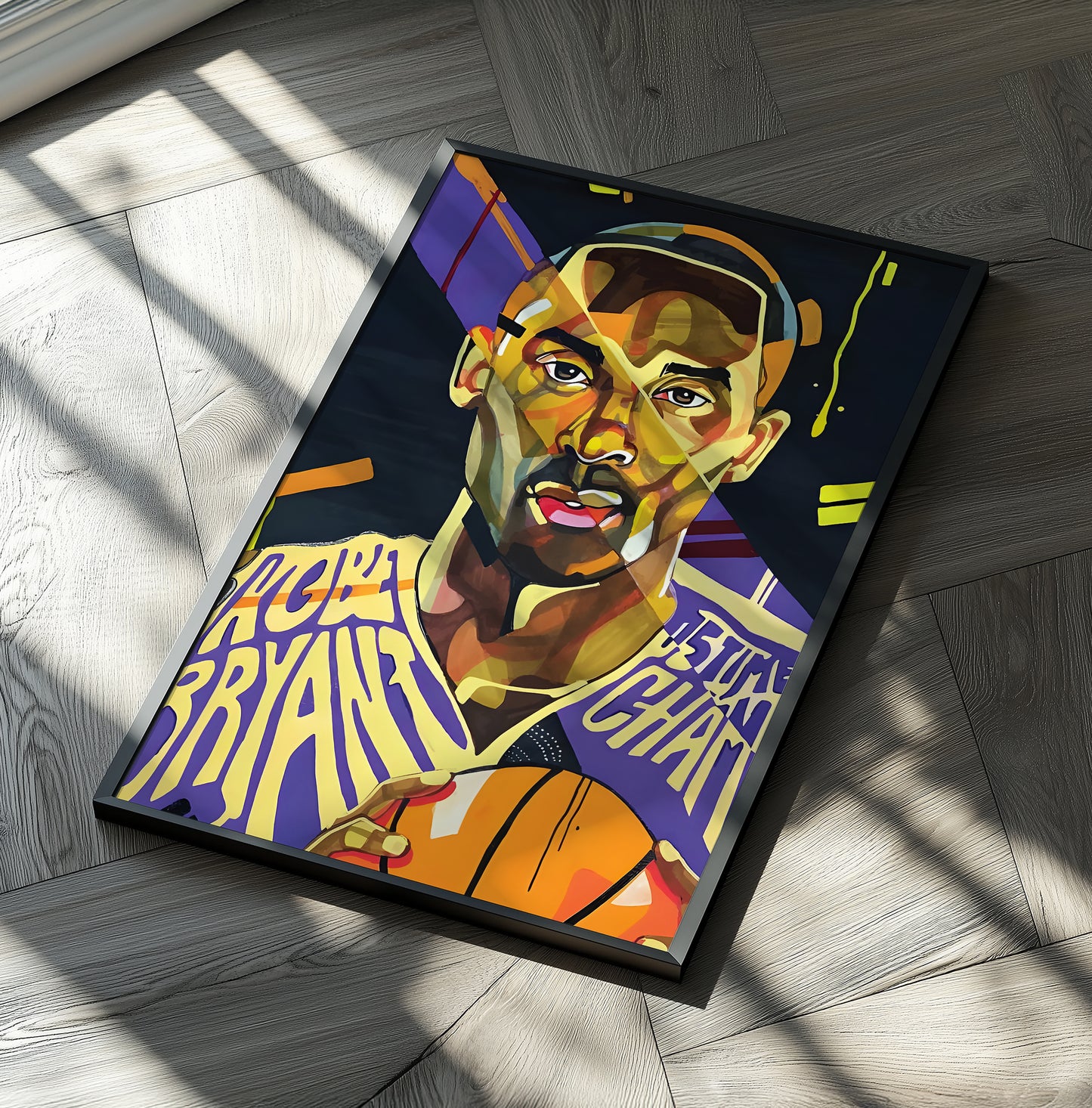 Kobe Bryant 'Abstract' Poster