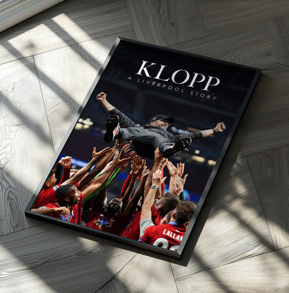 Klopp 'Liverpool Story' Poster