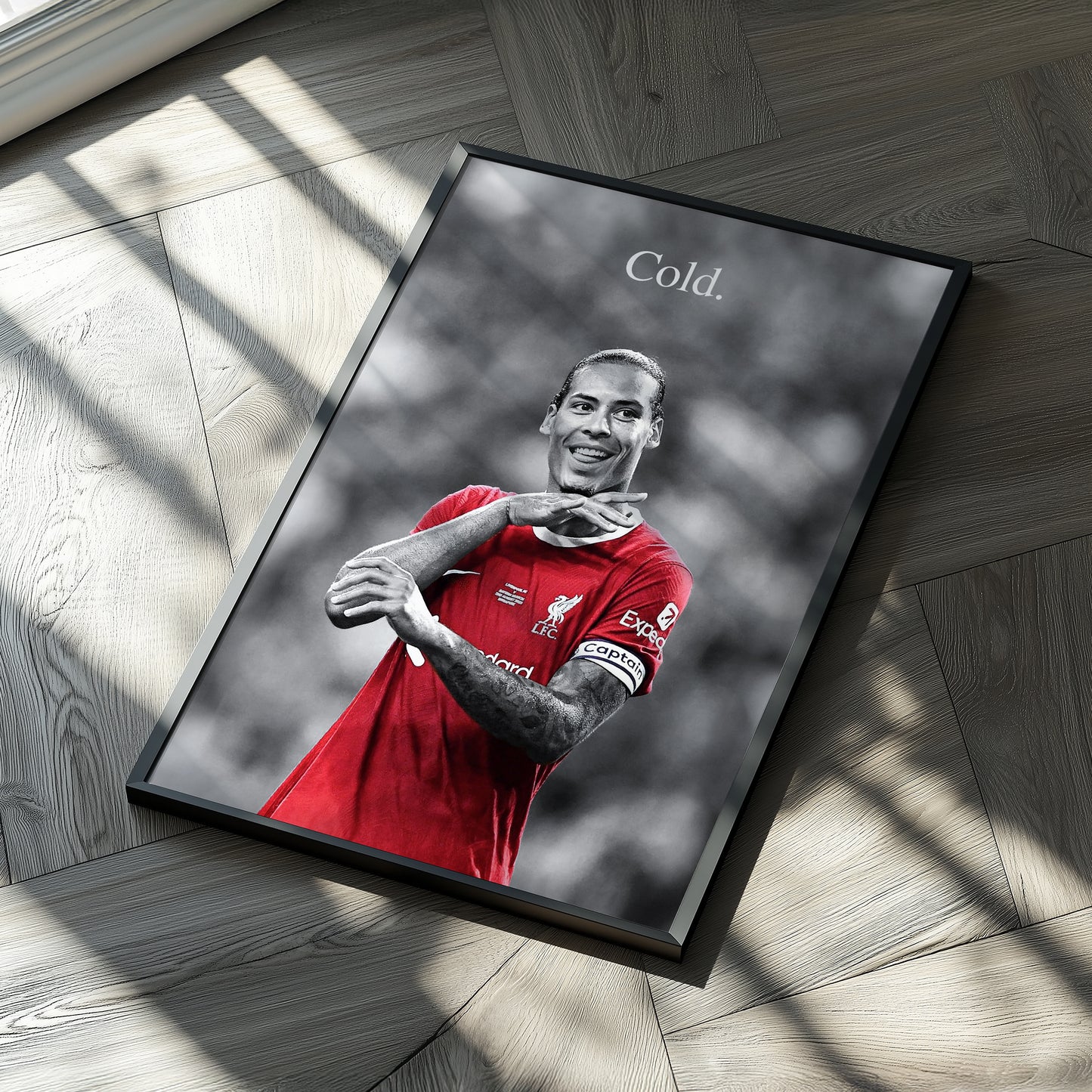 Virgil van Dijk 'Cold' Poster