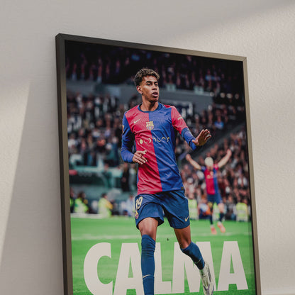 Lamine Yamal 'Calma' Poster