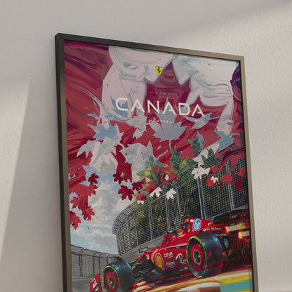 Canadian Grand Prix 2024 F1 Poster