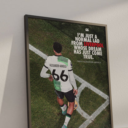 Trent Alexander Arnold 'Quote' Poster