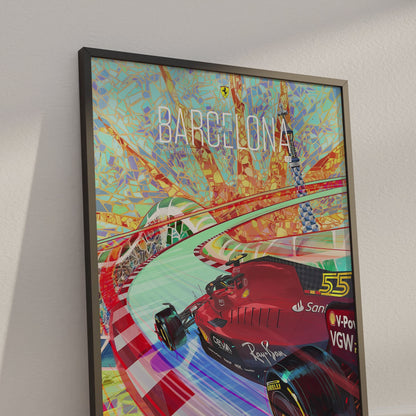 Barcelona Grand Prix 2023 F1 Poster