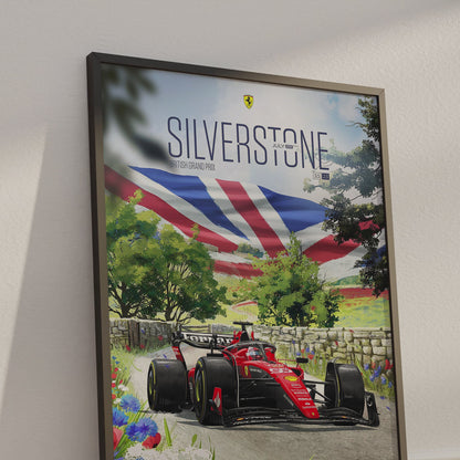 Silverstone Grand Prix 2023 F1 Poster