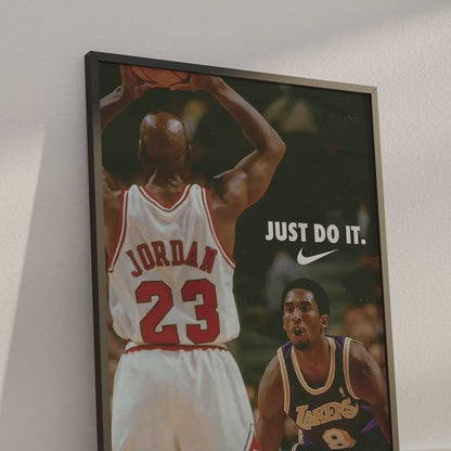 Michael Jordan x Kobe Bryant 'Mamba' Poster