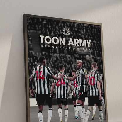 Newcastle United 'Toon Army' Poster