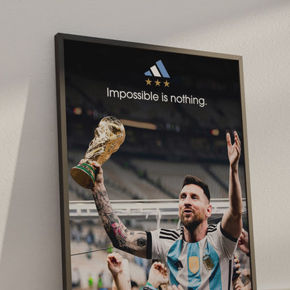 Lionel Messi 'Impossible' Poster