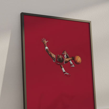 Michael Jordan 'Minimalist' Poster