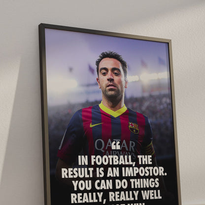 Xavi 'Quote' Poster