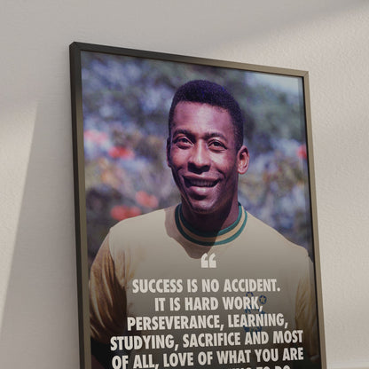 Pele 'Quote' Poster