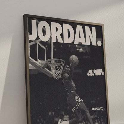 Michael Jordan 'The GOAT' Poster